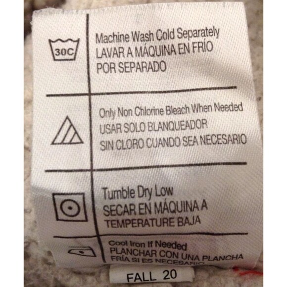 Coleman Jacket Mn L Light Brown Sherpa Lined Hooded Workwear Shacket Barn Chore - Picture 12 of 12